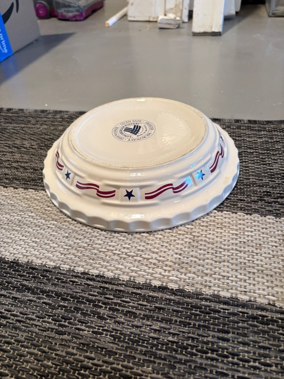 Longaberger All American Pie Plate